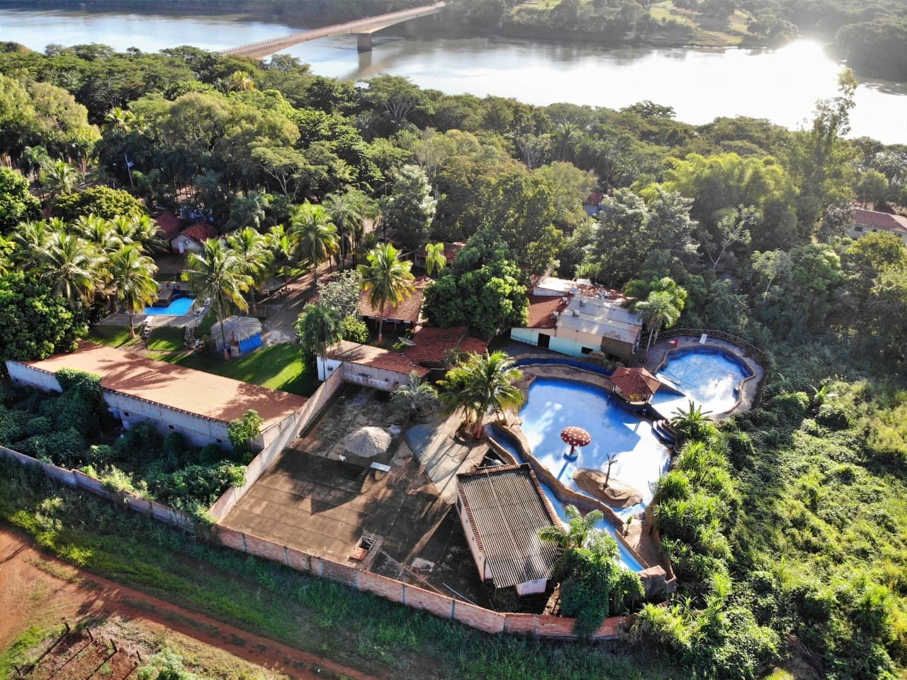 Vista aérea do Gerivá Park Hotel